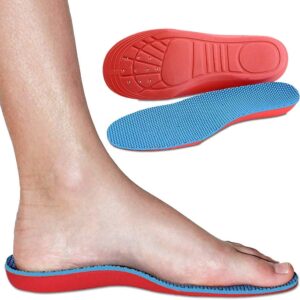 047 plantilla ortopedica niÑo kids rojo